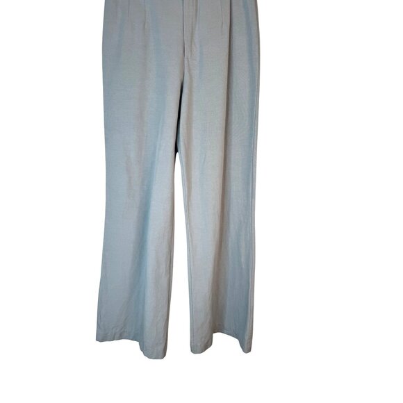 2/$30 ZARA XS Light Blue Wide-Leg Pants Lightweight & Comfortable - Picture 7 of 14